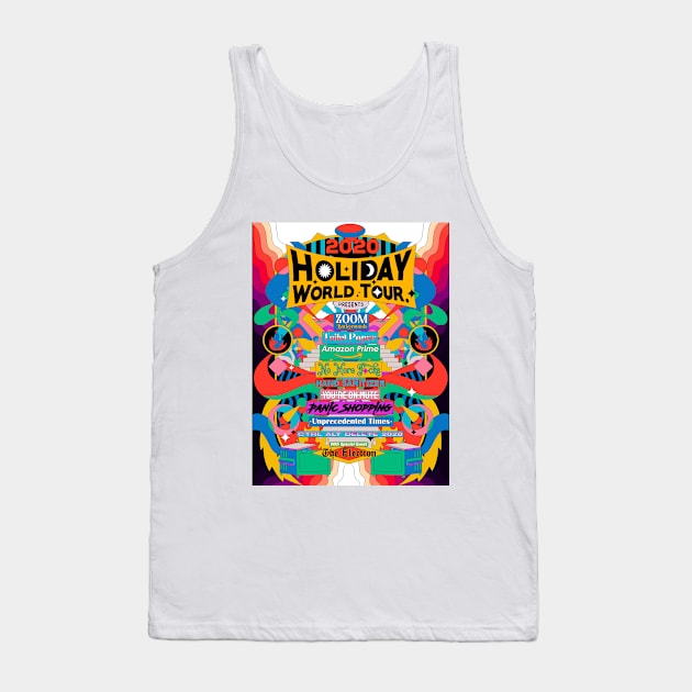 2020 T-shirt pandemic festival Tank Top by BadAz Collectibles